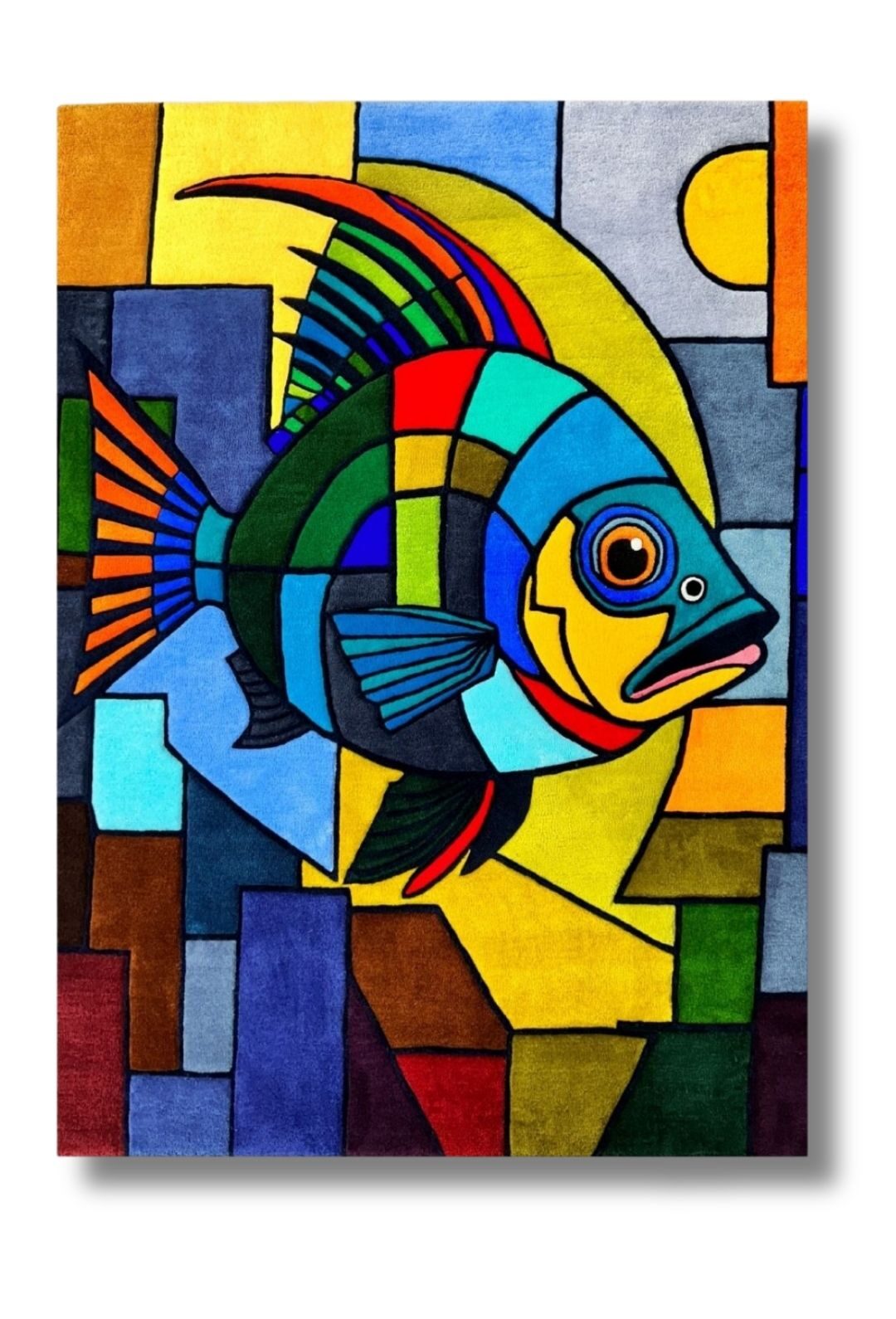 Tufted Rug "Reef Mosaic"